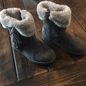 Women’s SIZE 4 Dark grey boots